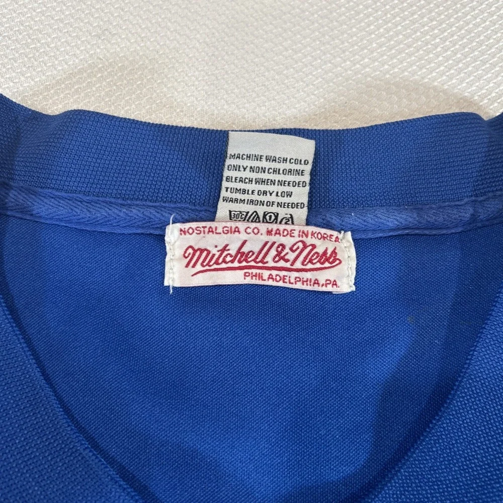 Authentic Barry Sanders Mitchell & Ness Jersey Detroit Lions 90s Sz 52 XXL NFL - Picture 9 of 16